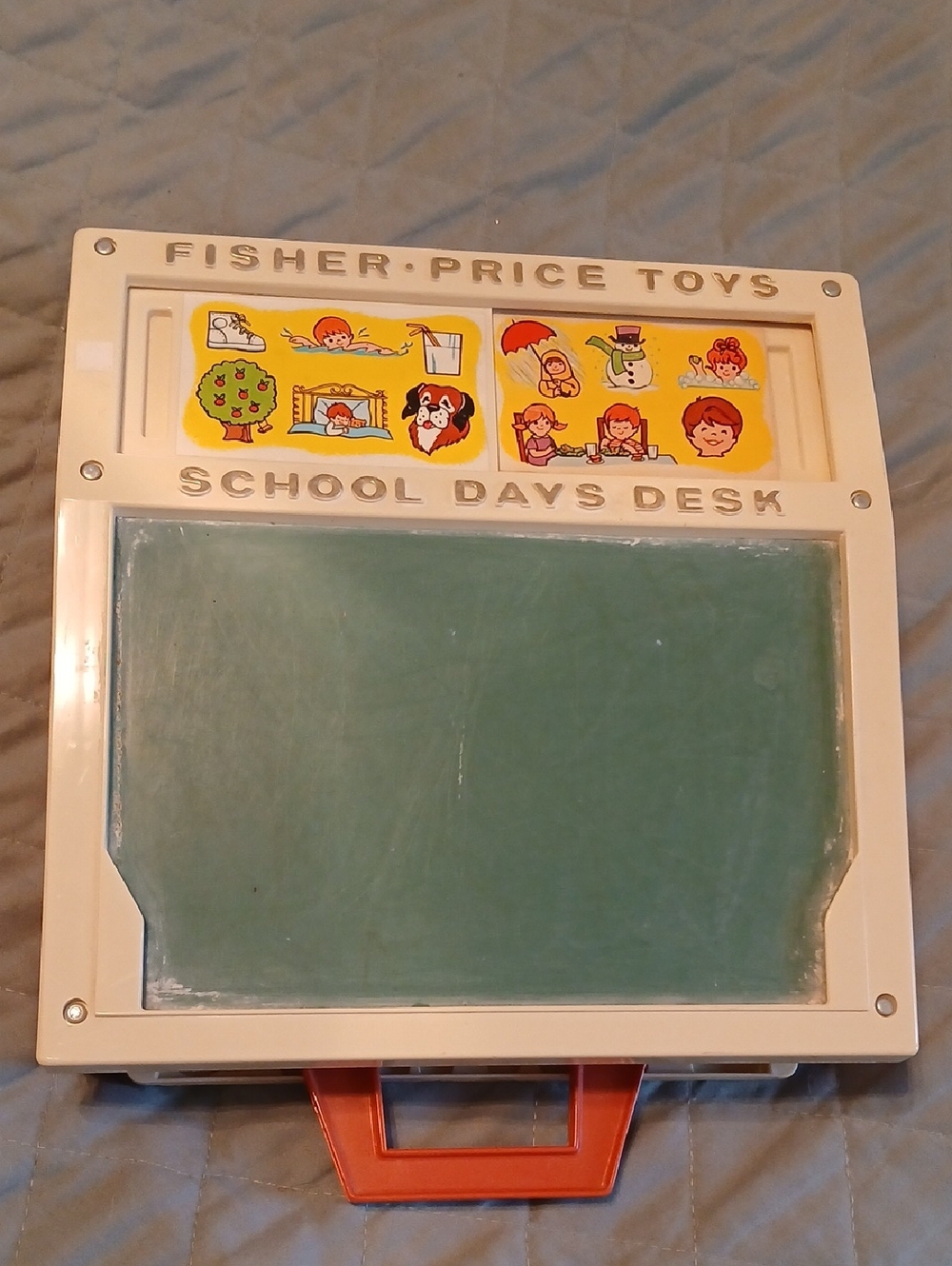 Vintage Fisher Price Toys School Days Desk